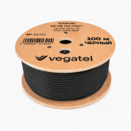Кабель коаксиальный VEGATEL 5D-FB Cu (ГОСТ, черный)