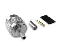 Кабельная сборка VEGATEL RG-58 A/U Cu (ГОСТ, PE, черный) (SMA-male - N-male) 20м
