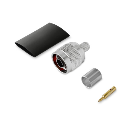 Кабельная сборка VEGATEL 5D-FB (Titan, белый) (SMA-male - N-111) 2 м