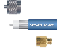 Кабельная сборка VEGATEL RG-402 (SMA-male - N-male) 20м