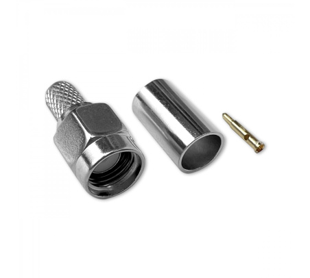 Кабельная сборка VEGATEL RG-58 A/U Cu (ГОСТ, PE, черный) (SMA-male - N-male) 2 м