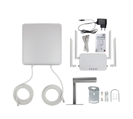 Комплект с роутером VEGATEL VR4-PO-15 (F – SMA)
